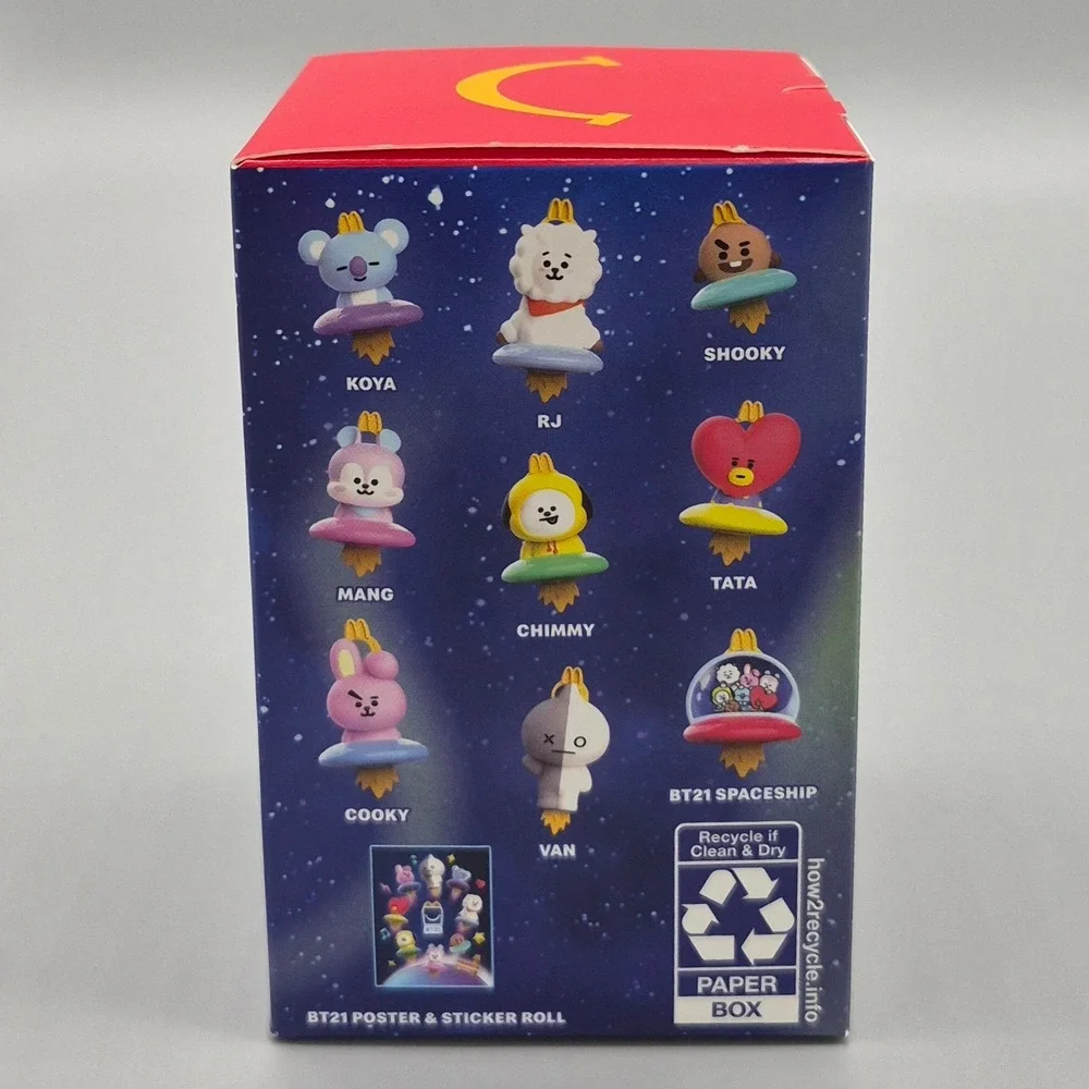 McDonalds BT21 Happy Meal Chimmy Space Figure Collectible Toy 2023 New Box